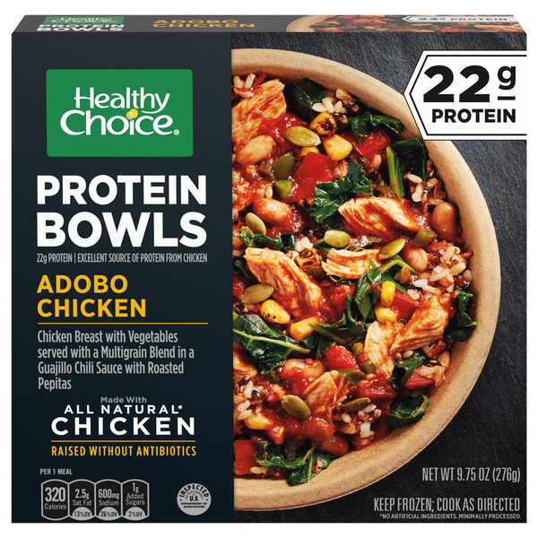 Healthy Choice Protein Bowls Adobo Chicken Frozen Meal