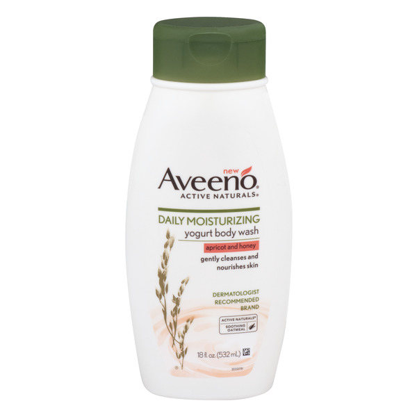 Save on Aveeno Active Naturals Yogurt Body Wash Apricot And Honey Order