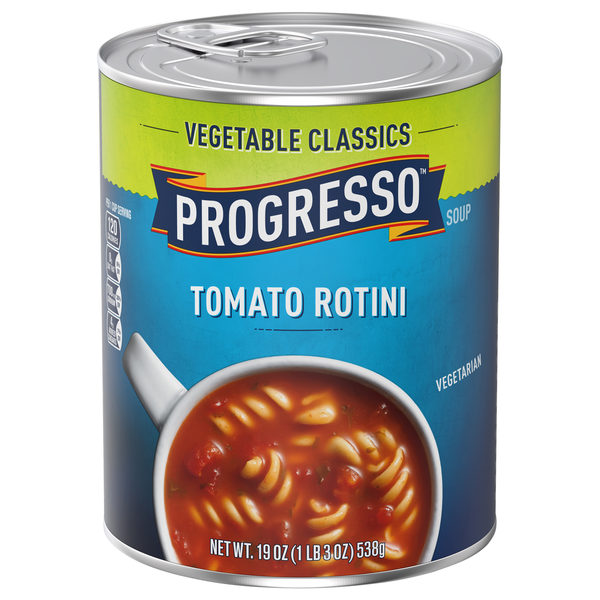 Progresso Vegetable Classics Vegetarian Tomato Rotini Soup