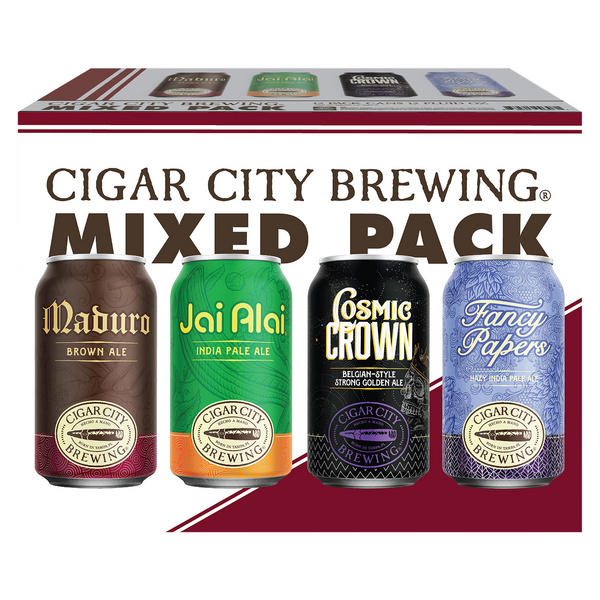 Save on Cigar City Brewing Beer Mixed Pack 12 pk Order Online