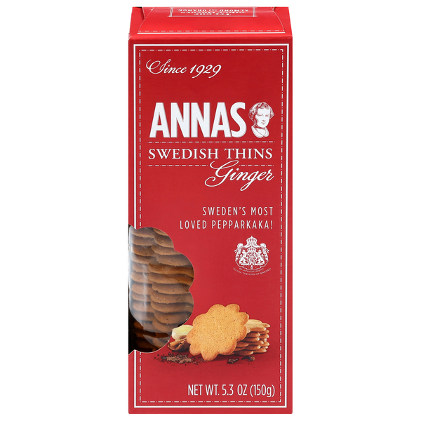 Anna's Swedish Thins Ginger Cookies