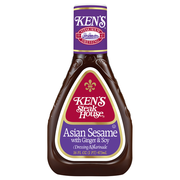 Save on Ken's Steak House Asian Sesame with Ginger & Soy Dressing