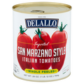 DeLallo Imported San Marzano Style Italian Whole Peeled Tomatoes