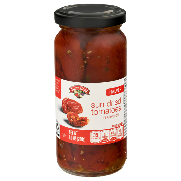 Hannaford Sun-Dried Tomato Halves in Olive Oil