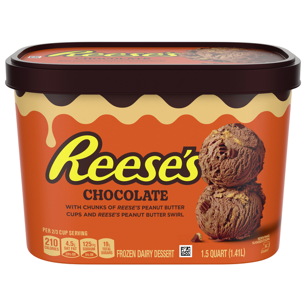 Reese's Chocolate Peanut Butter Cup Frozen Dairy Dessert