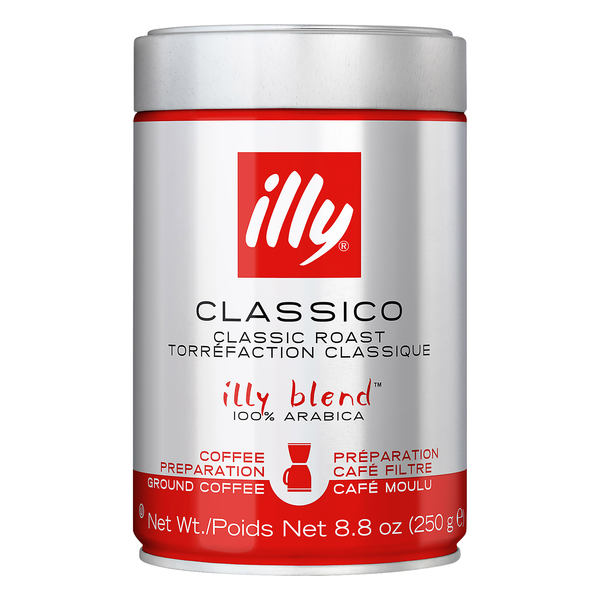 Illy Classico Classic Roast Ground Coffee