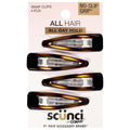 Scunci No Slip Grip Snap Clips