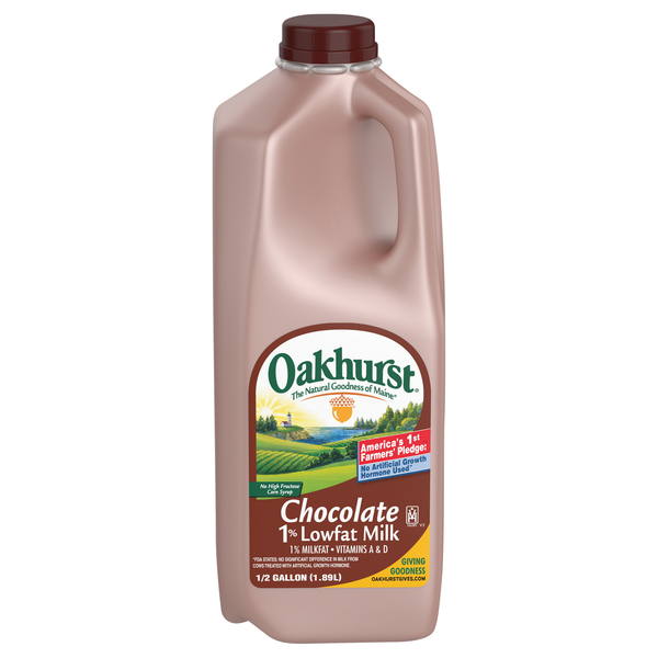 Oakhurst 1% Lowfat Chocolate Milk