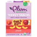 Plum Organics Tots Teensy Peach Fruit Snacks - 5 ct