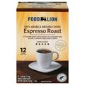 Food Lion Espresso Roast Dark Single Serve Coffee Cups