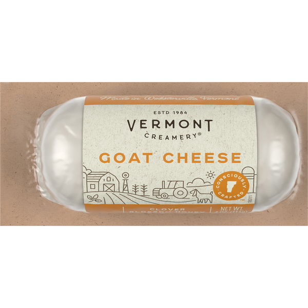 Vermont Creamery Clover Blossom Honey Goat Cheese Log