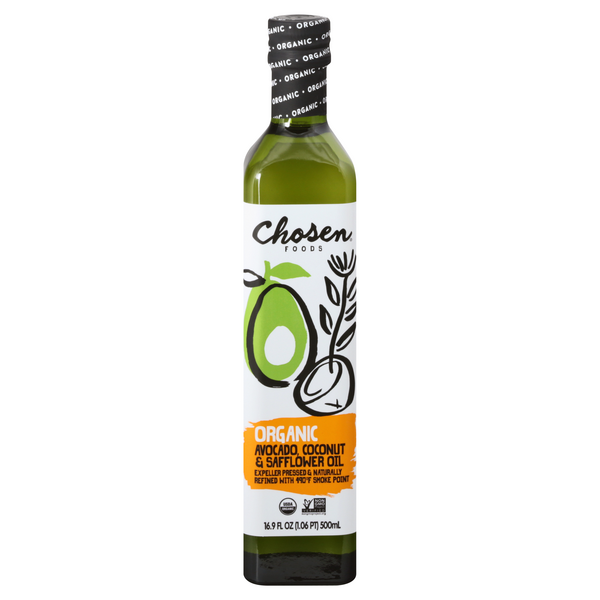 Save on Chosen Foods Chosen Avocado Coconut & Safflower Oil Organic