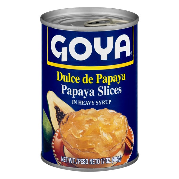 Goya Papaya Slices in Heavy Syrup