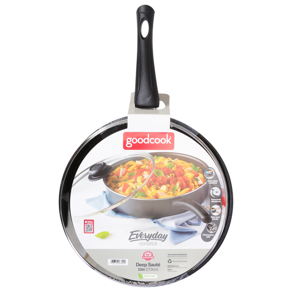 Good Cook Everyday Non-Stick Deep Saute Pan 11 Inch