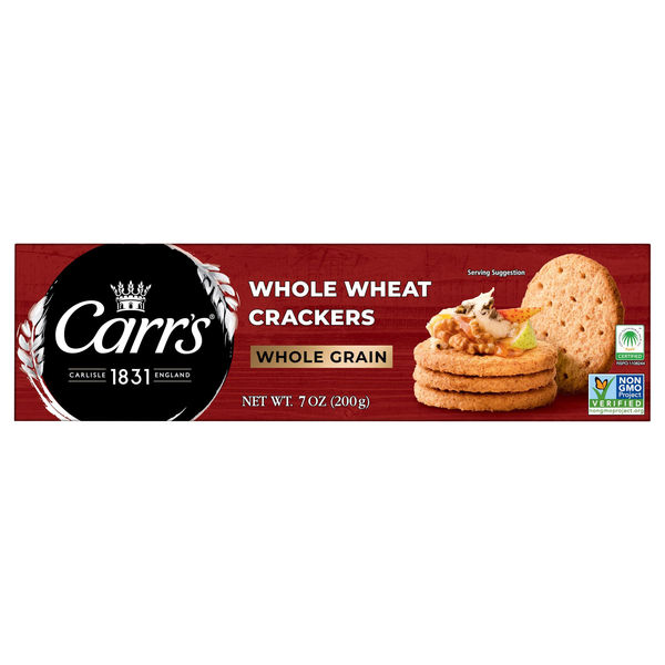 Save on Carr's Crackers Whole Wheat Order Online Delivery Stop & Shop