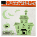 Smart Living Halloween Glow Window Clings Haunted House