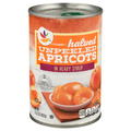 Our Brand Unpeeled Halved Apricot in Heavy Syrup