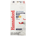 Hannaford Tall Kitchen Drawstring Trash Bags 13 Gallon