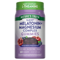 Nature's Truth Blueberry Pomegranate Melatonin + Magnesium Gummies