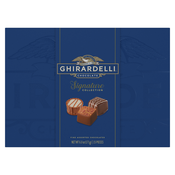 Ghirardelli Signature Collection Fine Assorted Chocolates Gift Box