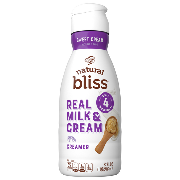 Coffee mate Natural Bliss Sweet Cream Flavored Coffee Creamer