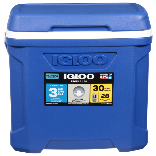 Igloo Profile II Cooler Blue 30 Quart