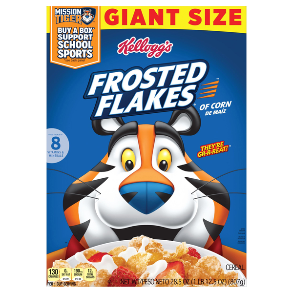 Kellogg's Frosted Flakes Cereal Giant Size