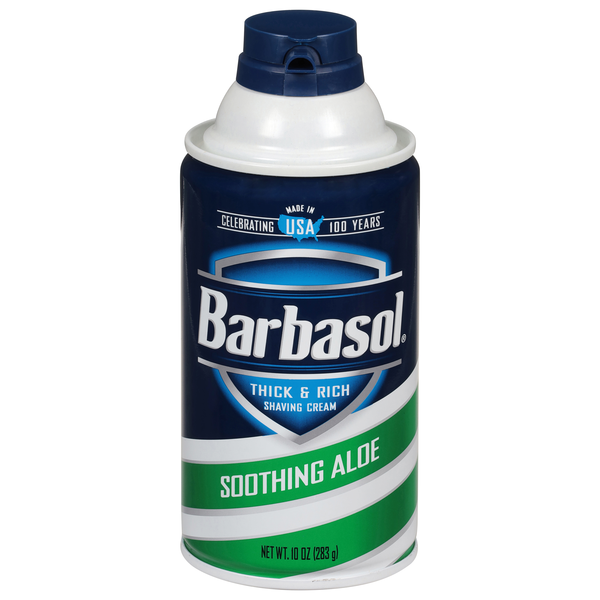 Barbasol Soothing Aloe Thick & Rich Shaving Cream