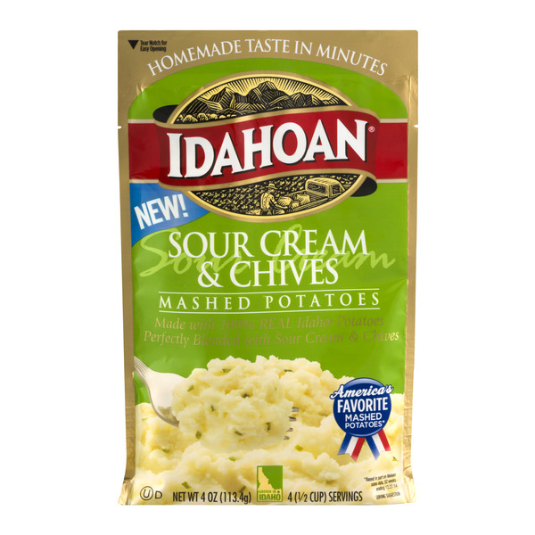 Save on Idahoan Sour Cream & Chives Mashed Poatoes Order Online