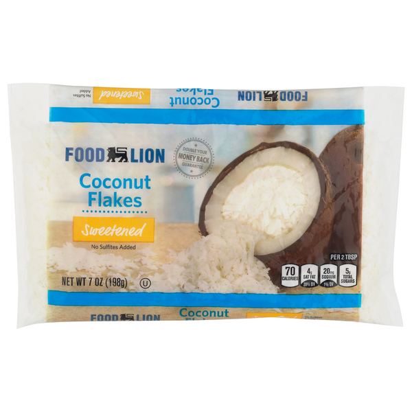 Save on Food Lion Coconut Flakes Sweetened Order Online Delivery Food Lion