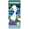 Always Pure Cotton Size 5 Unscented Extra Heavy Overnight Pads with Wings