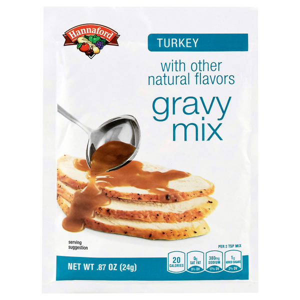 Hannaford Turkey Gravy Mix Packet