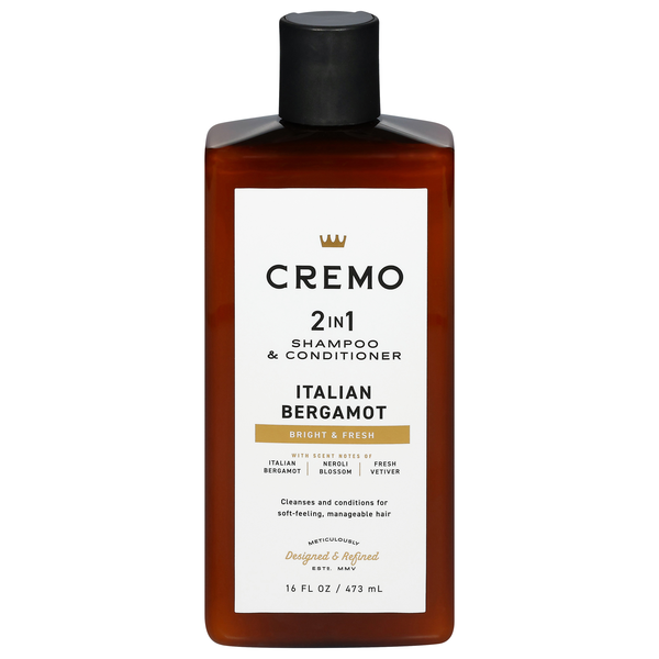 Cremo Italian Bergamot 2-in-1 Shampoo & Conditioner