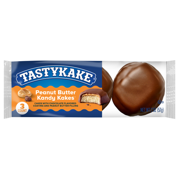 Tastykake Peanut Butter Kandy Kakes - 3 ct