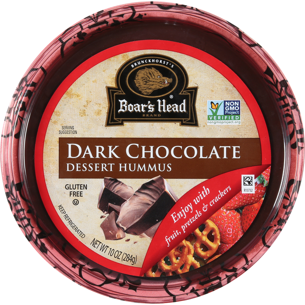 Save on Boar's Head Dark Chocolate Dessert Hummus Gluten Free Order