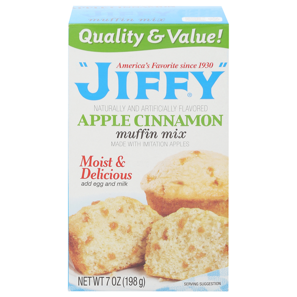 Jiffy Apple Cinnamon Muffin Mix