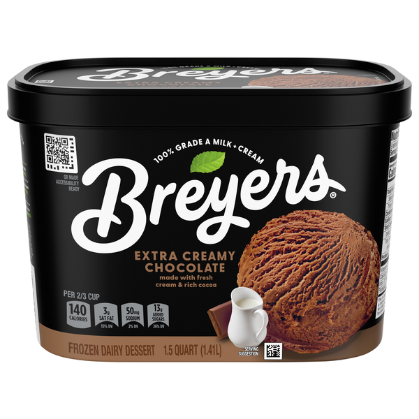 Breyers Extra Creamy Chocolate Frozen Dairy Dessert