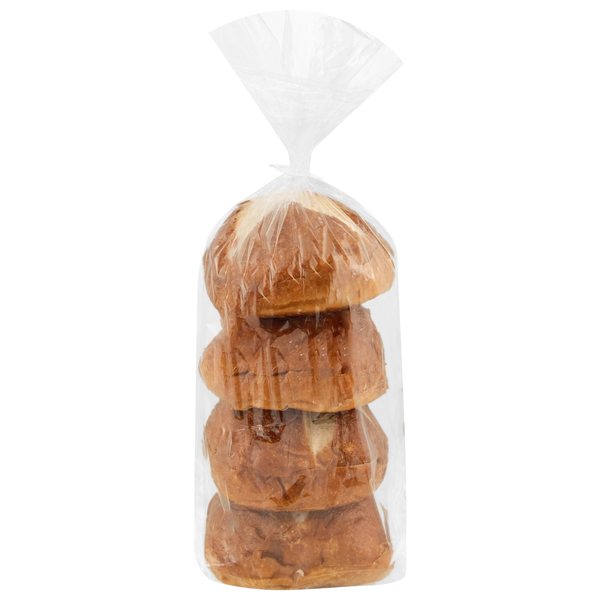 Hannaford Bakery Pretzel Buns - 4 ct