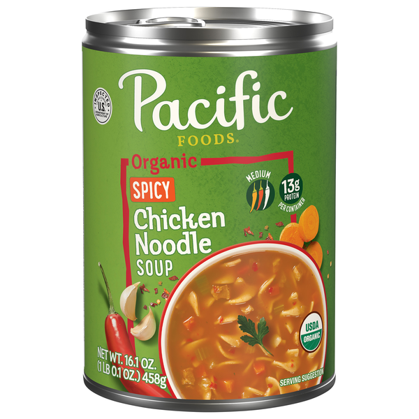 Pacific Foods Organic Spicy Chicken Noodle Soup