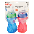 Nuby Easy Grip Soft Straw Cups 12+m