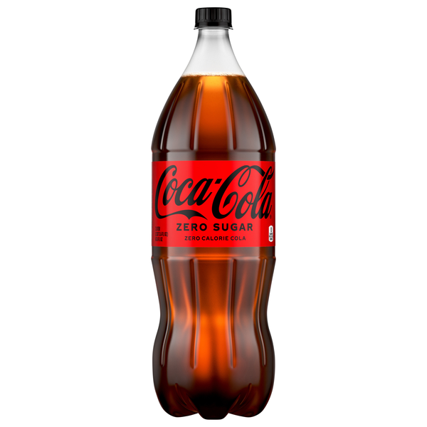 Save on Coca-Cola Zero Sugar Cola Soda Order Online Delivery