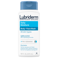 Lubriderm Daily Moisture Lightly Scented Hydrating Body + Face Wash