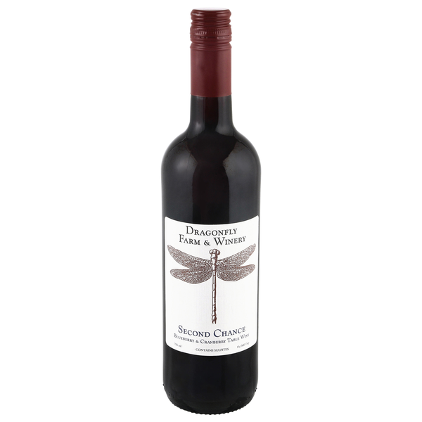 Dragonfly Farm & Winery Second Chance Blueberry & Cranberry Table Wine