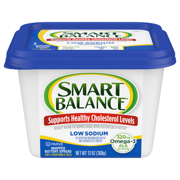 Smart Balance Low Sodium Whipped Vegetable Oil Buttery Spread