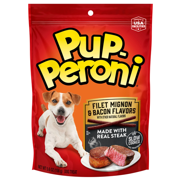 Pup-Peroni Filet Mignon & Bacon Flavors Dog Treats