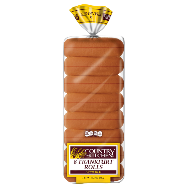 Country Kitchen Frankfurt Rolls - 8 ct