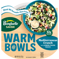 Bonduelle Savor Warm Bowls Mediterranean Crunch w/Lemon Tahini Sauce Meal