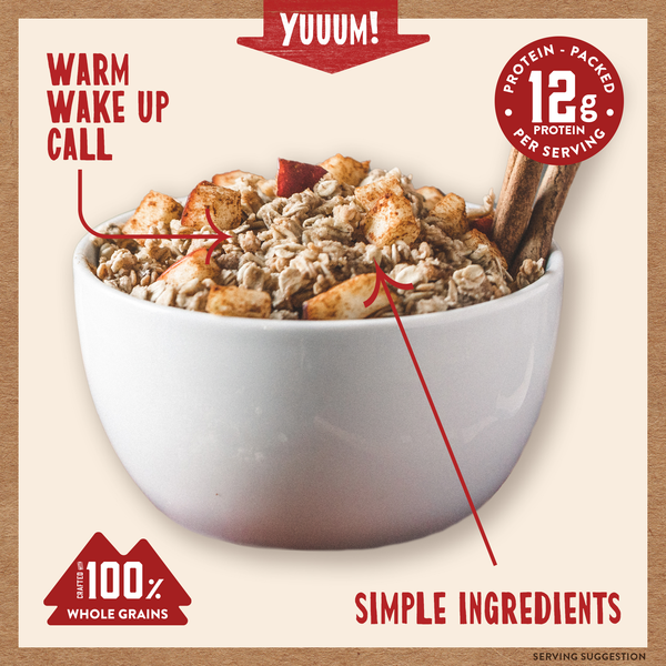 Kodiak Apple Cinnamon Protein-Packed Hearty Instant Oatmeal - 6 ct
