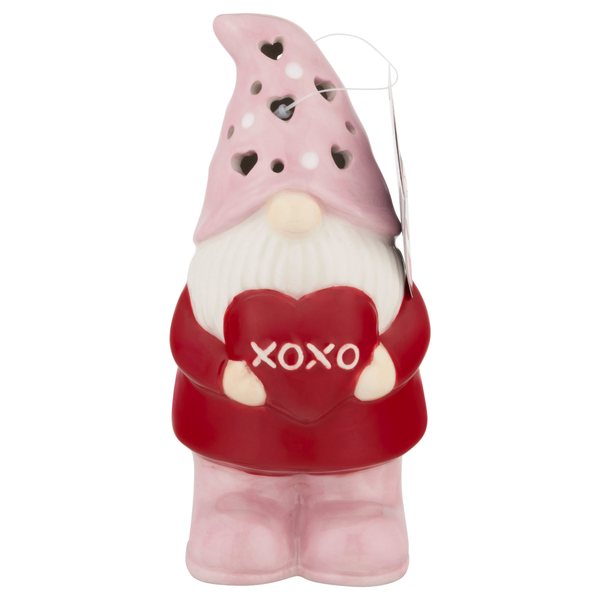 Smart Living Valentine's Day Light Up Decor Gnome