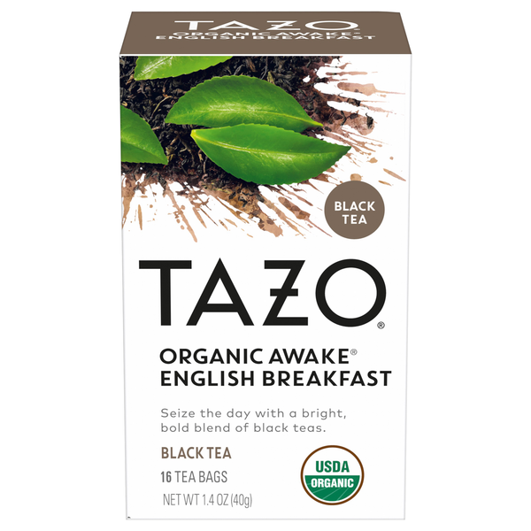 Tazo Regenerative Organic Awake English Breakfast Tea Bags